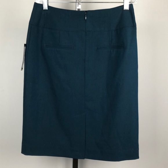 Worthington teal pencil skirt NWT - Picture 3 of 4